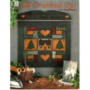 All Cracked Up For Beginners Decorative Painting Pattern Book 1995 Jane Crick